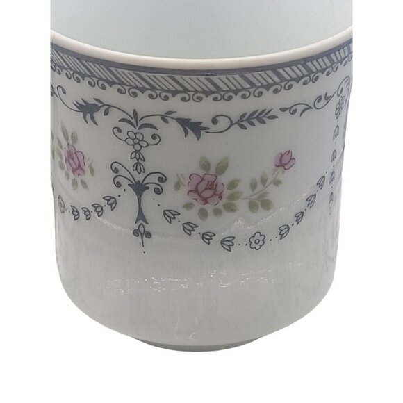 Demitasse Teacup and Saucer by Leart Brazil Floral Pattern Expresso 3oz Cup - Picture 9 of 9